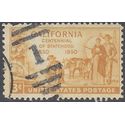 # 997 3c 100th Anniversary California Statehood 1950 Used