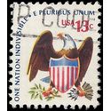 #1596 13c Americana Issue - Eagle and Shield 1975 Used