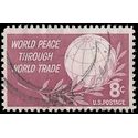 #1129 8c World Peace Through World Trade 1959 Used