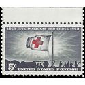 #1239 5c Red Cross Centenary 1963 Mint NH