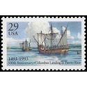 #2805 29c Columbus 500th Anniversary Puerto Rico 1993 Mint NH