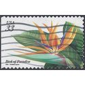 #3310 33c Tropical Flowers Bird of Paradise 1999 Used