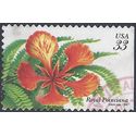 #3311 33c Tropical Flowers Royal Poinciana 1999 Used