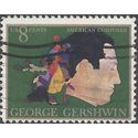 #1484 8c American Arts George Gershwin 1973 Used