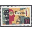 #3503 34c Diabetes Awareness 2001 Mint NH