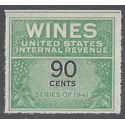 Scott RE144 90c Internal Revenue: Wines 1942 Mint NH