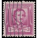 # 986 3c Edgar Allen Poe 1949 Used