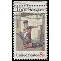 #1470 8c American Folklore Tom Sawyer 1972 Used