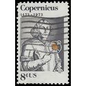 #1488 8c Nicolaus Copernicus Polish Astronomer 1973 Used