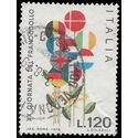 Italy #1346 1978 Used Crease