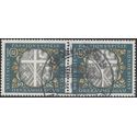 Germany # 810 1960 Used Attached Pair