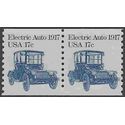 #1906 17c Electric Auto 1917 Coil Pair 1981 Mint NH