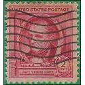 # 860 2c Famous American Authors James Fenimore Cooper 1940 Used HR