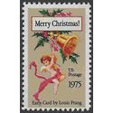 #1580c 10c Christmas Card, by Louis Prang 10.9 Perf 1975 Mint NH