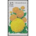 #2994 32c Garden Flowers Chrysanthemum Booklet Single 1995 Mint NH