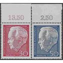 Germany Berlin #9N263-264 1967 Mint NH Set of 2 w/Tabs