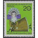 Germany Berlin #9NB 58 1968 Mint NH