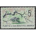 #1318 5c Beautification of America 1966 Mint NH
