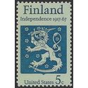 #1334 5c Finland - 50th Anniversary of Independence 1967 Mint NH