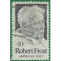 #1526 10c Robert Frost 1974 Used