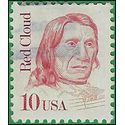 #2175 10c Great Americans Red Cloud 1987 Used