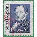 #2194e $1.00 Great Americans John Hopkins 1993 Used