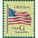 #2879 (20c) Postcard Rate Old Glory 1994 Used