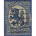 Finland #  97 1919 Used Paper on Back