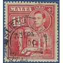 Malta # 194  1938 Used
