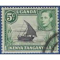 Kenya,Uganda and Tanganyika # 67 1938 Used