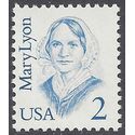 #2169 2c Great Americans Mary Lyon 1987 Mint NH