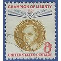 #1137 8c Champion of Liberty Ernst Reuter 1959 Used