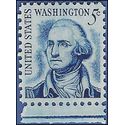 #1283b 5c George Washington (Redrawn) Dull Gum Tagged 1967 Mint NH