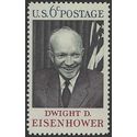 #1383 6c Dwight D. Eisenhower 1969 Mint NH