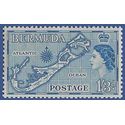 Bermuda # 157 1957 Mint NH