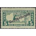 Austria #QE6 1919 Mint H 12.5 Perf