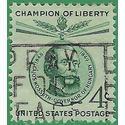 #1117 4c Champion of Liberty Lajos Kossuth 1958 Used