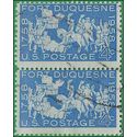#1123 4c 200th Anniversary of Fort Duquesne 1958 Used Pair