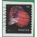 #4854 (49c Forever) Star Spangled Banner Coil Single 2014 Used