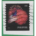 #4854 (49c Forever) Star Spangled Banner Coil Single 2014 Used