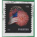 #4868 (49c Forever) Star Spangled Banner Coil Single Used