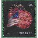 #4868 (49c Forever) Star Spangled Banner Coil Single Used