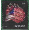#4868 (49c Forever) Star Spangled Banner Coil Single Used