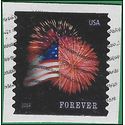 #4868 (49c Forever) Star Spangled Banner Coil Single Used