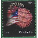 #4868 (49c Forever) Star Spangled Banner Coil Single Used