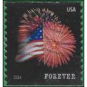#4868 (49c Forever) Star Spangled Banner Coil Single Used