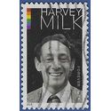 #4906 (49c Forever) Harvey Milk 2014 Used