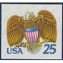 #2431 25c Eagle and Shield Booklet Single 1989 Mint NH