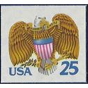 #2431 25c Eagle and Shield Booklet Single 1989 Mint NH