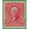 # 301 2c George Washington 1903 Mint NH Crease